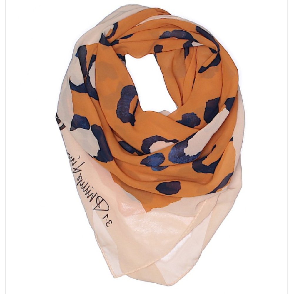 3.1 PHILLIP LIM Leopard Scarf Face Covering